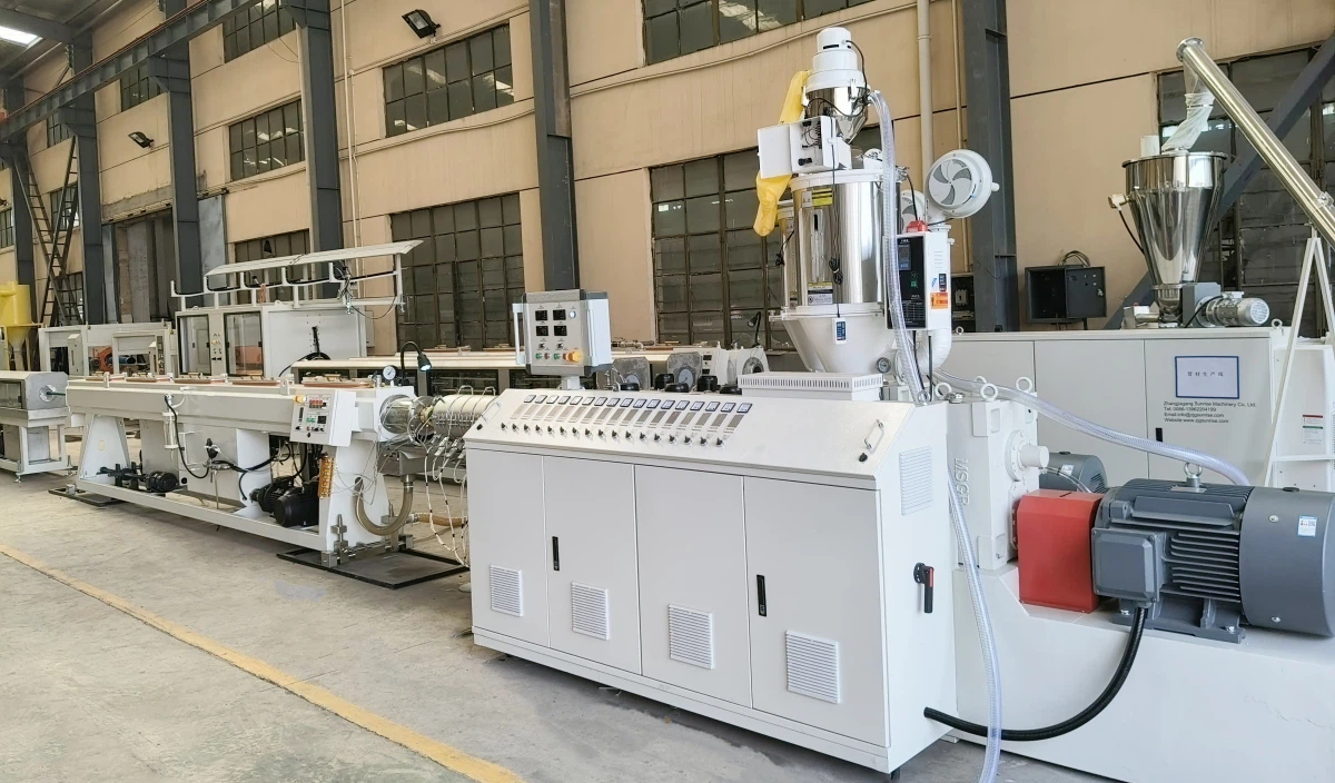 PPR pipe extrusion line PPR pipe extrusion line